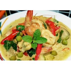 Curry Vert au Crevette